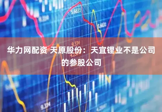 华力网配资 天原股份：天宜锂业不是公司的参股公司